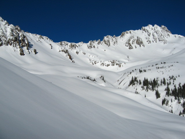Backcountry Skiing Ophir Pass